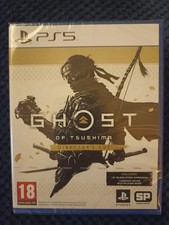PS5 Game - Ghost Of Tshushima - Director's Cut - Brand New & Sealed