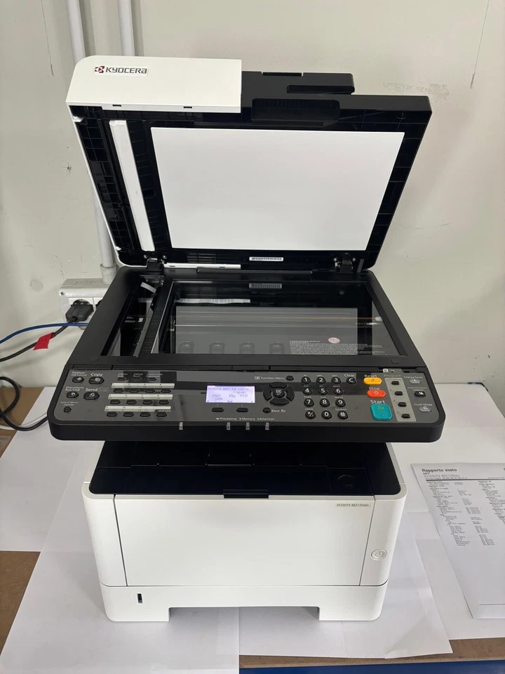 Kyocera Ecosys M2135dn Stampante Laser Mono Wi-Fi Duplex A4 Rigenerata - Immagine 3 di 4