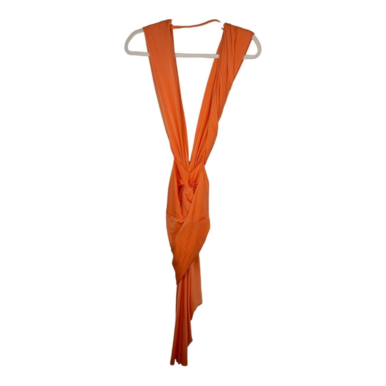 BaoBab Mia Maxi Dress Twist Front Plunge Neckline Sexy Beachy Vacation Sandia L image 5