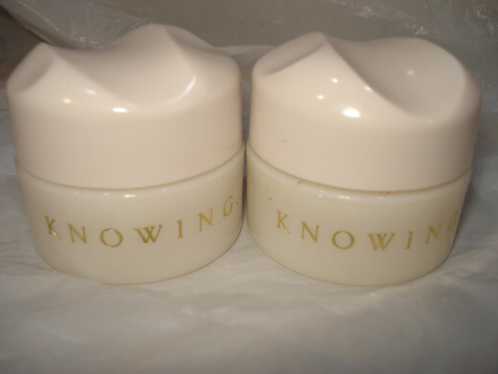 Lot of 2 Estee Lauder Knowing Whipped Body Creme .5 oz each  Vintage !!! Read !!