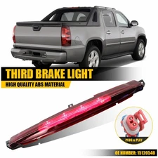 LED 3rd Brake Light Lamp Red For 2002-2012 Chevy Avalanche Pickup Truck 15120540