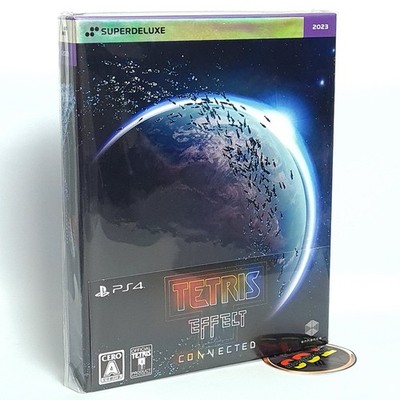 Tetris Effect Connected SUPERDELUXE Ed. PS4 Japan Physical Game In ENGLISH New
