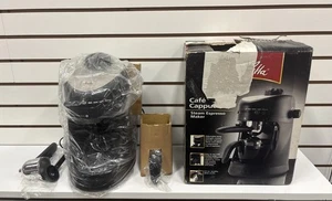 Melitta MEX6B 4 Cups Cafe Cappuccino Steam Espresso Machine Brand New