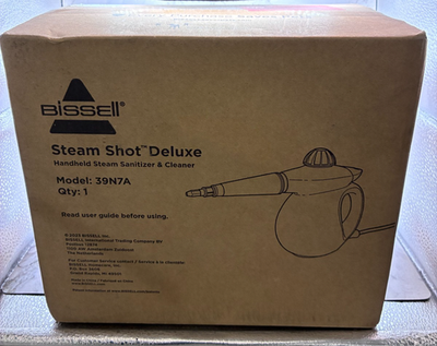 #ad New Bissell SteamShot Deluxe Chemical Free Handheld Steamer $30.00