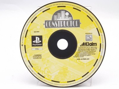 Constructor (Sony PlayStation 1/2) PS1 Spiel o. OVP - GUT