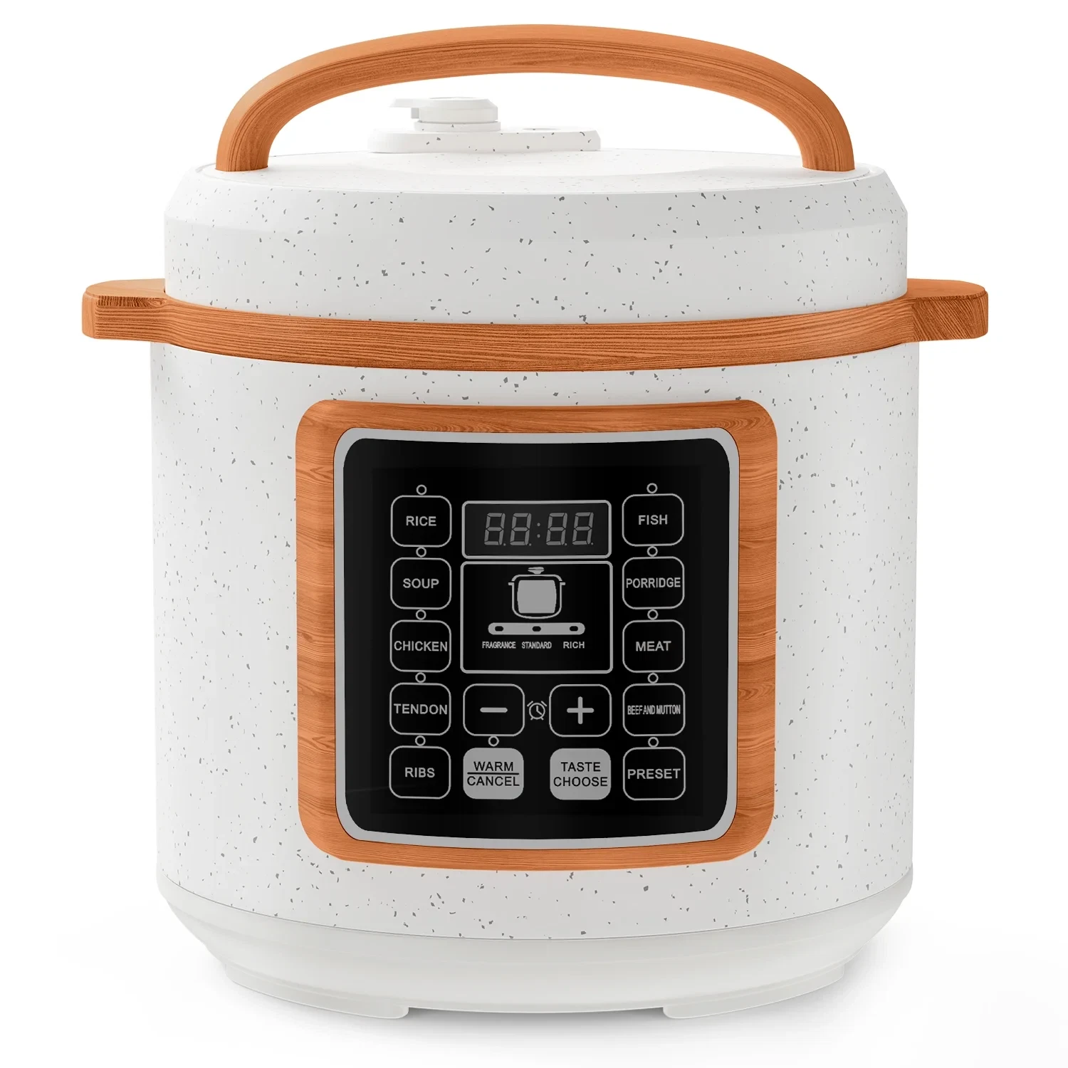 6Qt 9-In-1 Electric Pressure Cooker Stainless Steel Multi Cooker Pot