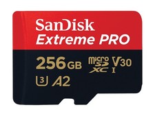 SanDisk Extreme PRO 256GB MicroSDXC Class 10 UHS-I 200 SDSQXCD-256G-GN6MA
