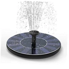 Solar Fountain Water Pump for Bird Bath, New Upgraded Mini Solar Powered 