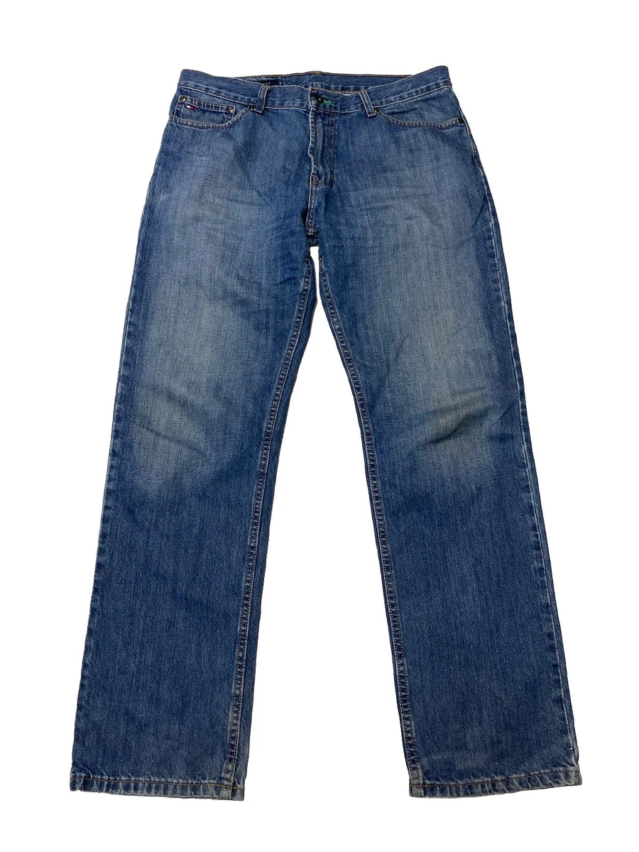 Tommy Hilfiger Cotton Regular 33 Size Jeans for Men in 32 Inseam 