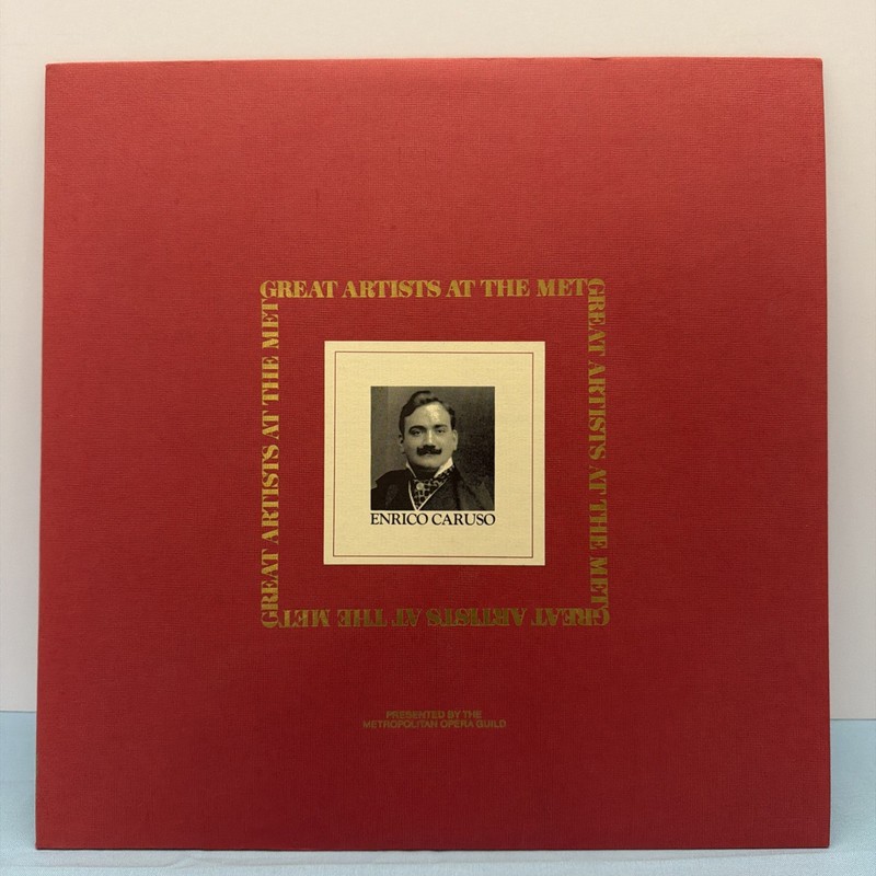 Metropolitan Opera RCA Victor Mono LP Great Artists Enrico Caruso