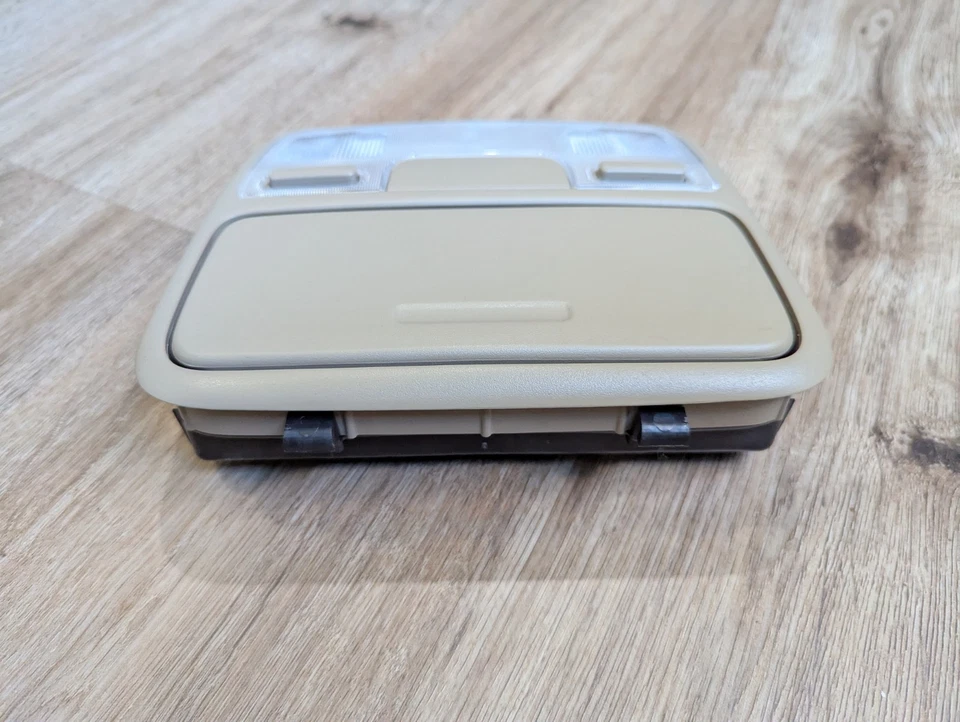 Console aéreo Honda Accord Odyssey 1998-2003 cúpula luz bege bronzeado 2 pinos LX - Imagem 4 de 4