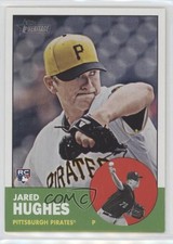 2012 Topps Heritage Jared Hughes #184 3d5