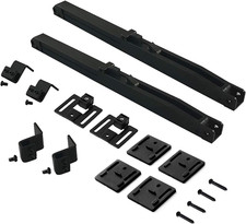 2PCS Barn Door Soft Close Mechanism Spring Buffer Damper Upgraded Hole-Free Vers