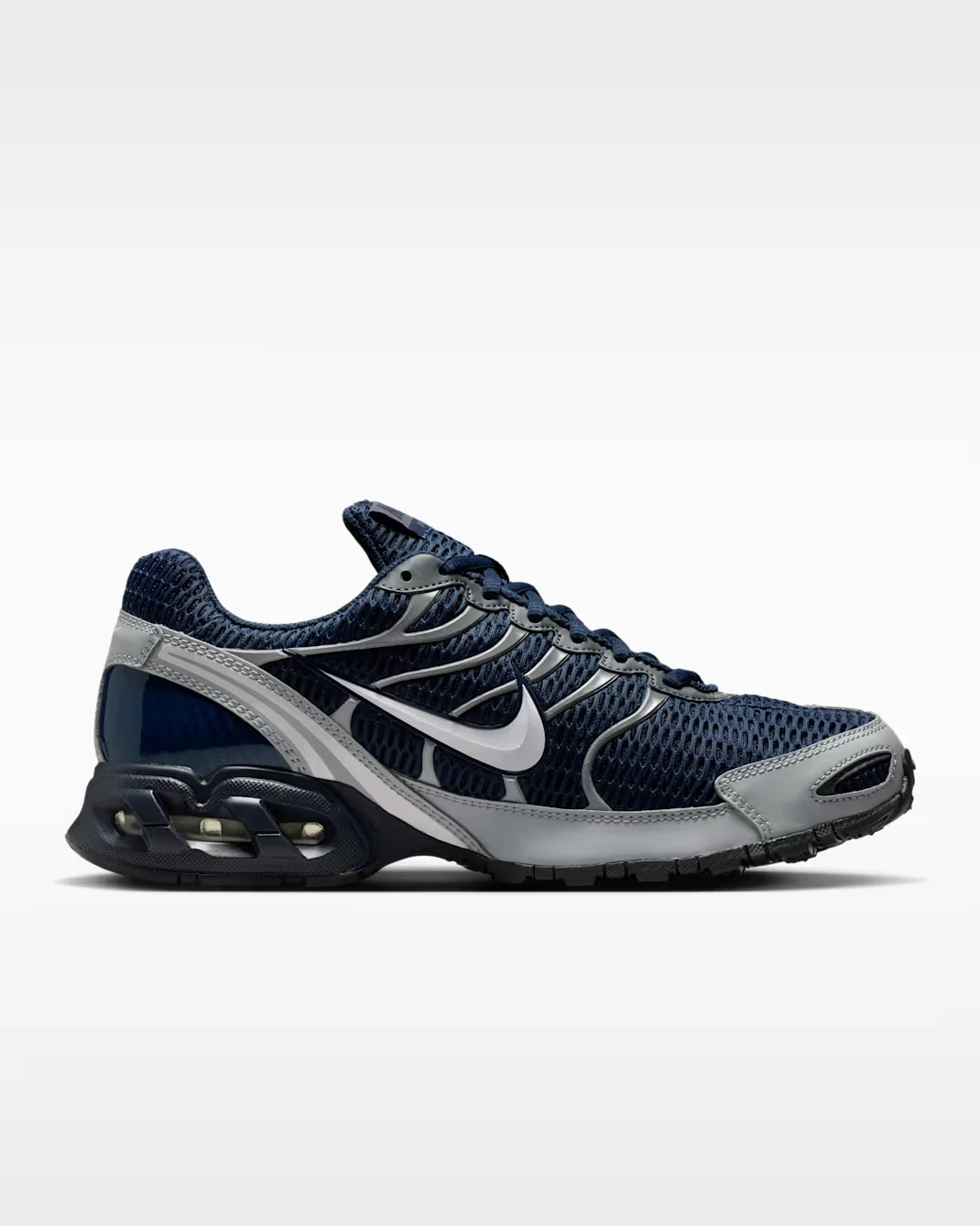 Nike Air Max Torch 4 Obsidian White Wolf Grey 343846-411 Mens Size
