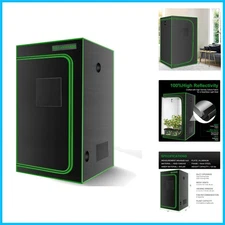 48x48x80 Hydroponic Grow Tent - High Reflective Mylar with Observation Window