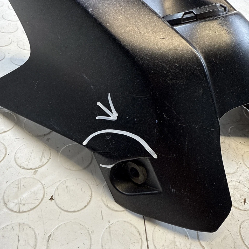 2017-2019 Kawasaki Z650 ER650 Ignition Switch Lock Cover Cowl OEM CRACKED - Image 3 of 4