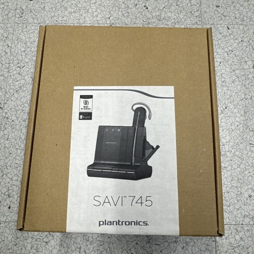Plantronics Savi W745-M SAVI 3 In 1, CONV, MSFT,CERT,DECT 6.0 WIRELESS HEADSET
