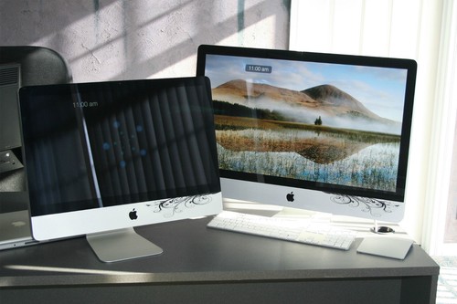 iMac Screen Decal "Fancy" - Stickers for iMac 21.5", 24" and 27" Desktops - Picture 3 of 5
