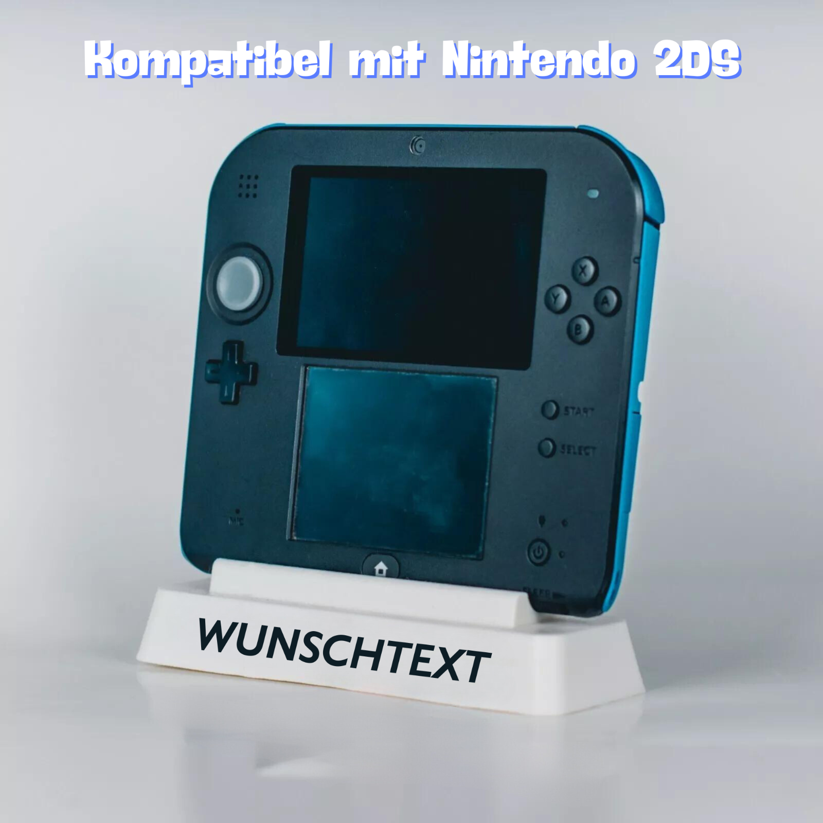Halterung passend für Nintendo 2DS Ständer Stand Display Aufsteller Präsentation