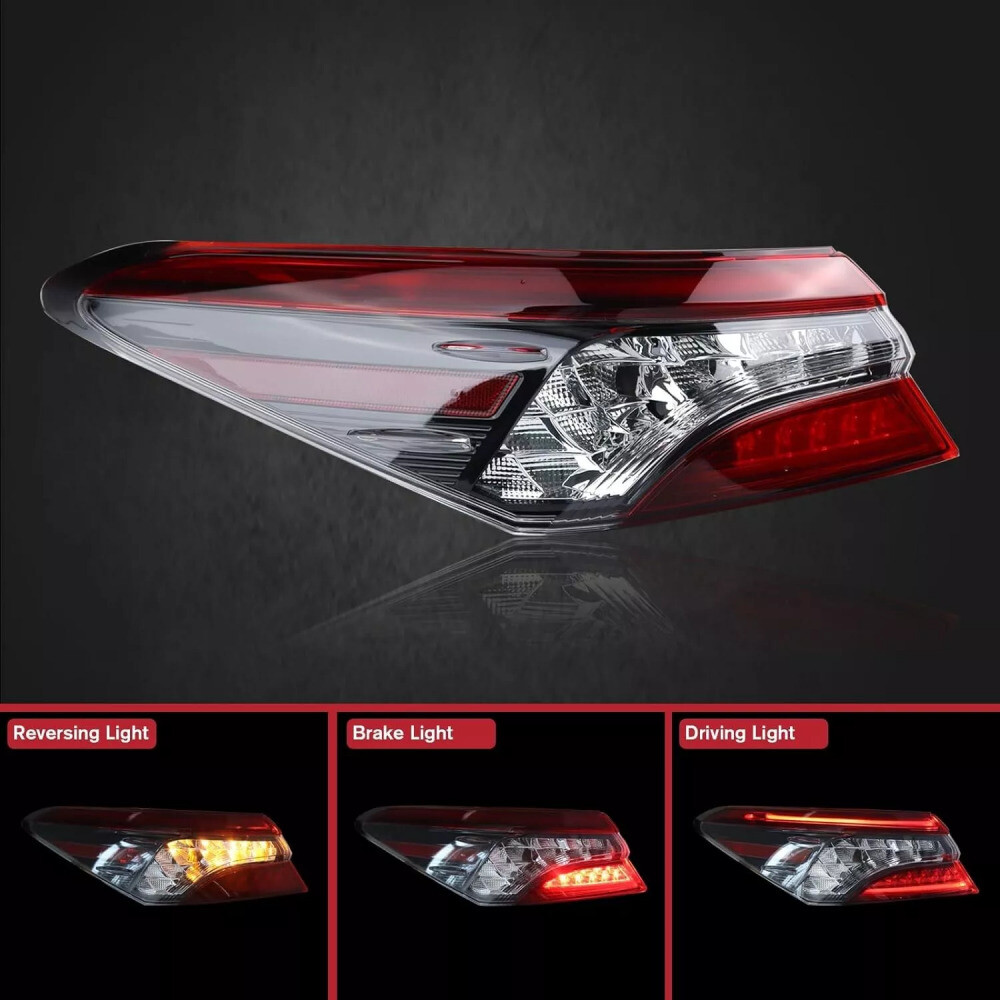 For 2021-2023 Toyota Camry XSE XLE LED Left Outer Tail Light Rear