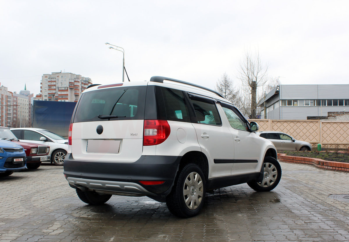 HEKO wind deflectors front set 2piece compatible with SKODA YETI 2009