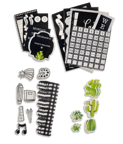 PEN + GEAR CLASSROOM WALL BULLETIN BOARD KIT Class Decor Decorations 122 pcs - Picture 6 of 6