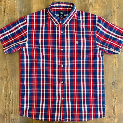 激レア！OLD STUSSY “SKIP BUTTON”GARÇON SHIRT 激レア！OLD STUSSY