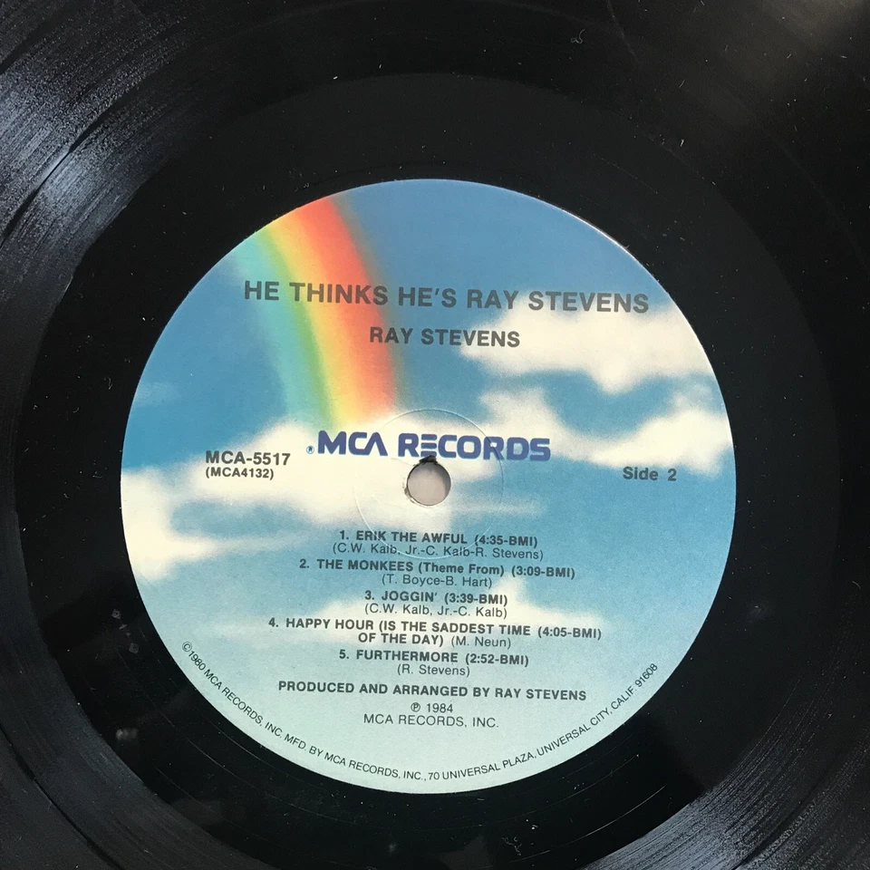 Ray Stevens-He Thinks He's Ray Stevens-LP-1984-NM/EX - Image 4 of 4