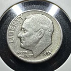 1953 10C Roosevelt Dime - 90% SILVER