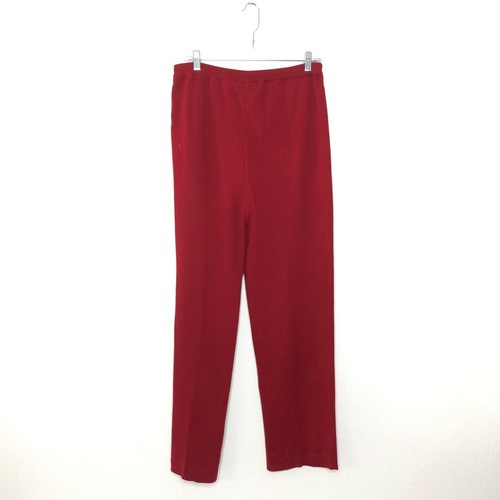 Nordstrom Burgundy Red Two Piece Knit Long Sweater Cardigan Vest & Pants Set AS - Bild 7 von 12