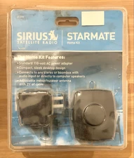 Sirius Satellite Radio ~ Starmate ~ Home Kit ~ ST-H1R ~ Black ~ 2005 ~ !🆕!