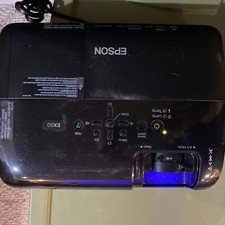 Epson EX50 LCD Projector Model H248A w/ Carrying With Power Rca  Dvi Cables
