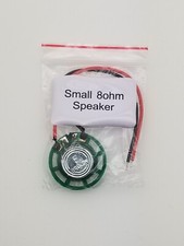 1in Speaker 26mm 8 ohm 1/2 watt 0.5 w Green Plastic 4 in 104 mm wires