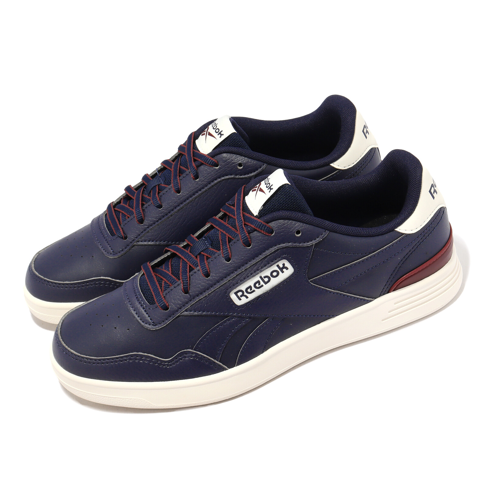Reebok Court Advance Clip Victor Темно-синий Мел Красный Мужская Повседневная Обувь 100033754 11090₽
