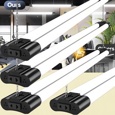 4 PACK 4FT LED SHOP LIGHT 6500K Daylight Fixture Utility Ceiling Lights Garage