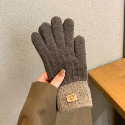 Women s Alpaca Wool Winter Gloves, Thick Insulated Fleece Lined for Warmth