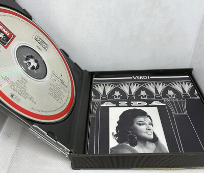 Verdi Aida Emi 1989 Cd West Germany Nilsson Corelli Bumbry Sereni