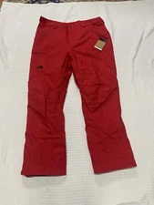 The North Face Freedom Insulated Ski Snow Pants Red Women's 2X/Long  MSRP $169