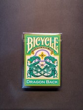 DRAGON BACK BICYCLE DECK GREEN EDITION PLAYING CARDS MAGIC USPCC NEW RARE