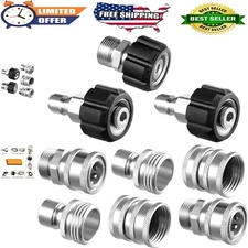 Versatile Quick Disconnect Adapter Set for Pressure Washers: 9 Premium Designs
