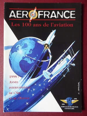AEROFRANCE 80 100 JAHRE LUFTFAHRT AERO-CLUB DE FRANCE PATROUILLE AERIENNE PAF