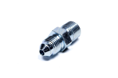-3AN Male to 1/8'' NPT Male Straight Adapter Fitting Steel