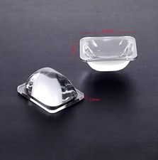 45x35mm Optical Glass High Borosilicate Rectangle Lens Headlight Car Light Lens