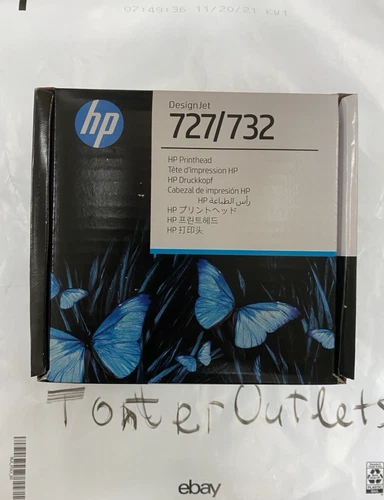 HP 727/732 PRINTHEAD B3P06A DESIGNJET T920 T1500-T3500 NEW SEALED BOX 2027