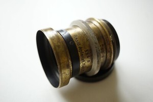 Emil Busch A. G. Rathenow Rapid Aplanat Ser. D. #3 260mm f8 GOOD CONDITION