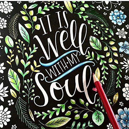 Chalk It Up To Grace A Chalkboard Coloring Book of Removable Wall Art