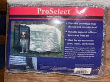Pet Pals ZW726 06 ProSelect Solar Canopy 6 x 6 Ft