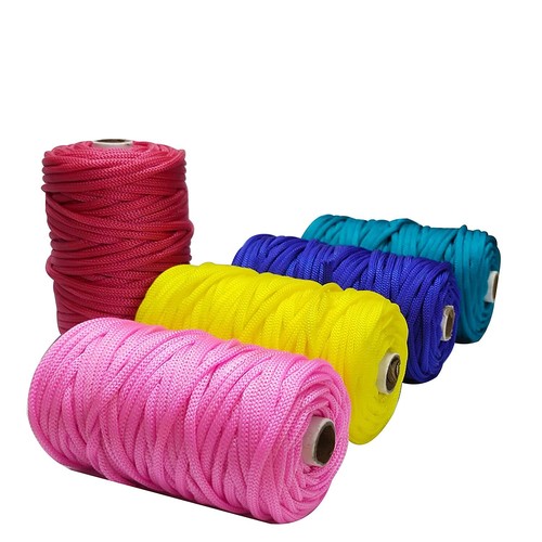 Cuerda de cable trenzado con cuentas de nailon 4 mm 30 metros cada paquete de 5 - Imagen 2 de 3
