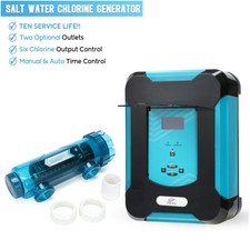Sistema generador de cloro para piscina de agua salada clorador más inteligente ≤ 55000 gal