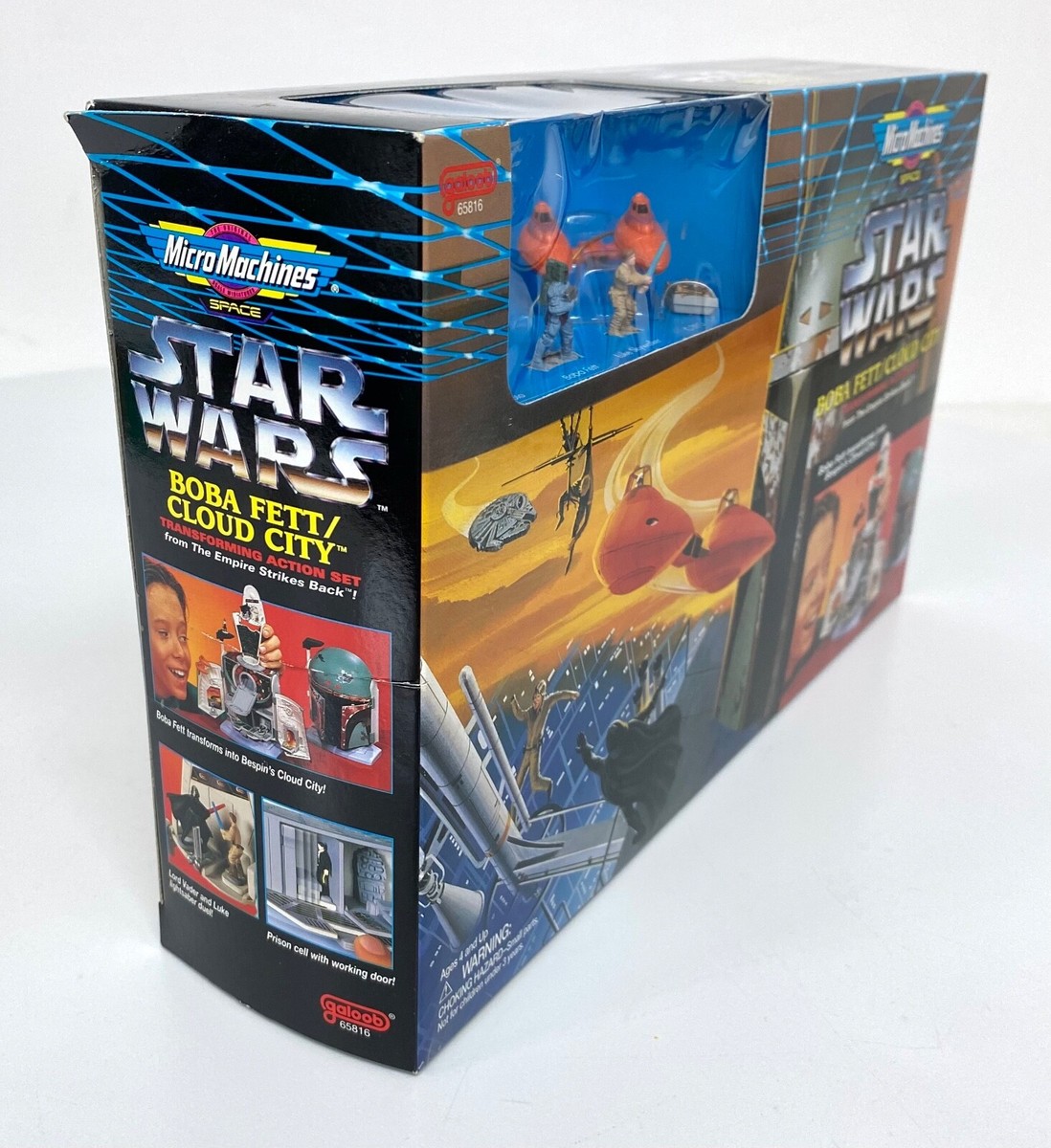 Star Wars Micro Machines Boba Fett / Cloud City Empire Strikes